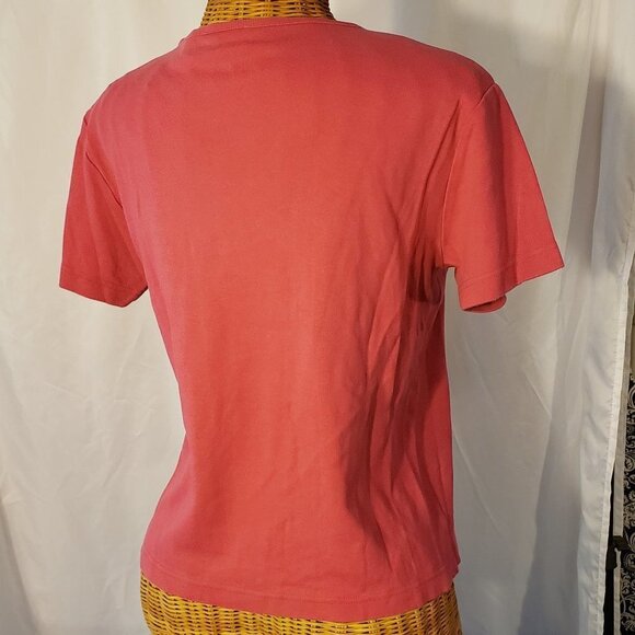 Ladies BAY STUDIO Petite Short Sleeve Tee in Dusty Rose - SP - Picture 3 of 4